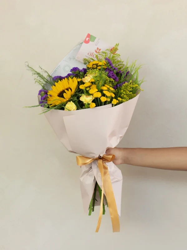 ramo de flores silvestres