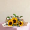 ramo_de_girasoles_de_vivero ramo con 3 girasoles de vivero