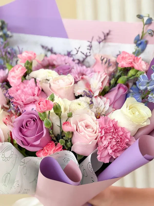 Flores frescas para mamá