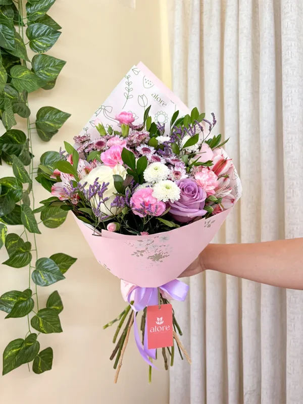 Ramo de flores elegante para mamá