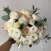 bouquet de novia blanco y melon