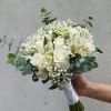 bouquet de novia con astromelias