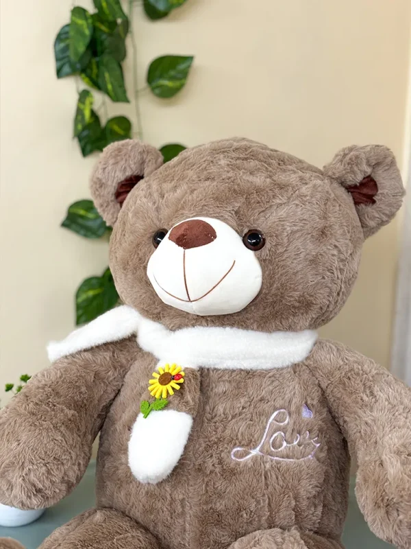 oso grande color marron