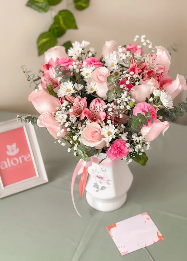 florero rosadito florero rosadito