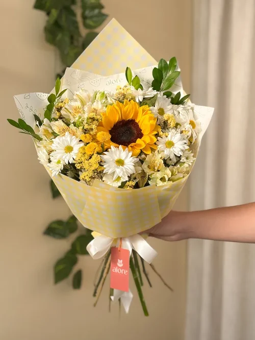 ramo hermosos con flores amarillas ramo hermosos con flores amarillas