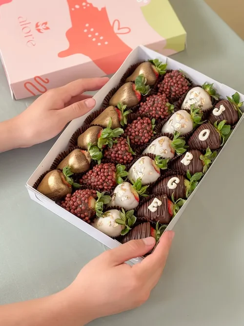 regalo de chocofresas