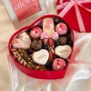 caja corazon con chocolateria