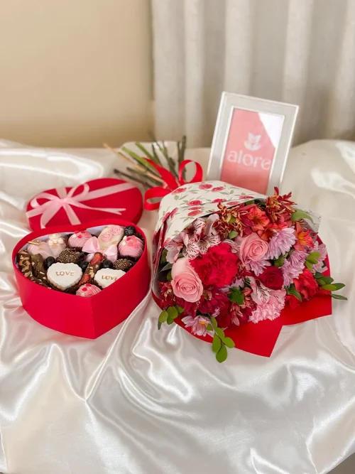 pack floral san valentin