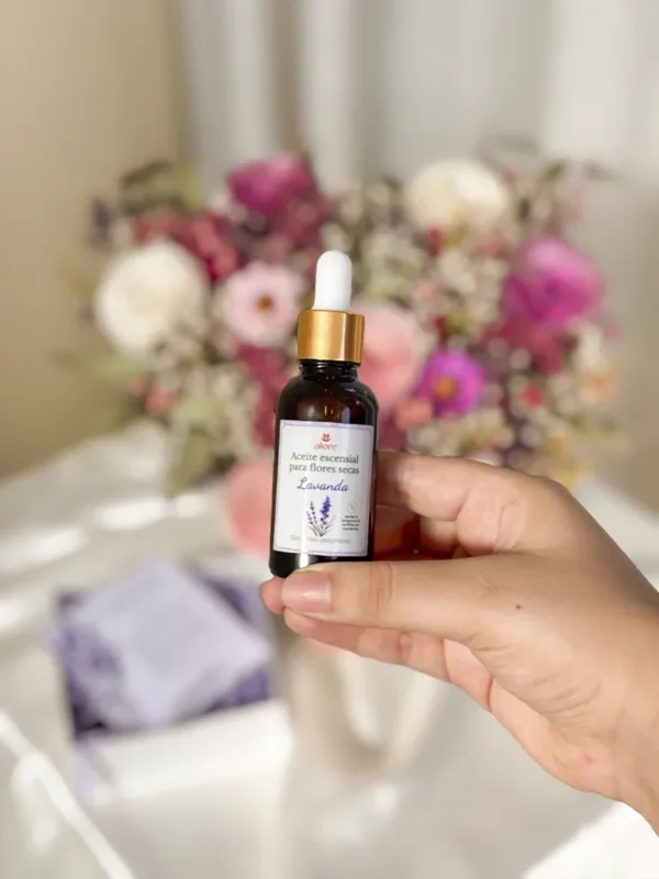 aceite escencial para flores secas de lavanda