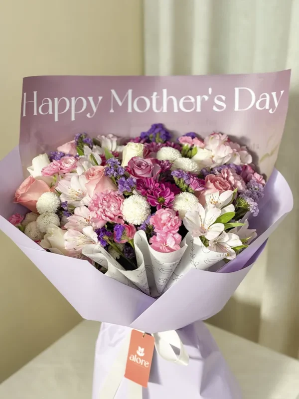 ramo de flores happy mothers day