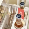 cerveza coronita y vaso cervecero
