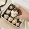 fresas cat lover