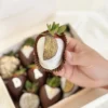 fresas con chocolate y oreo