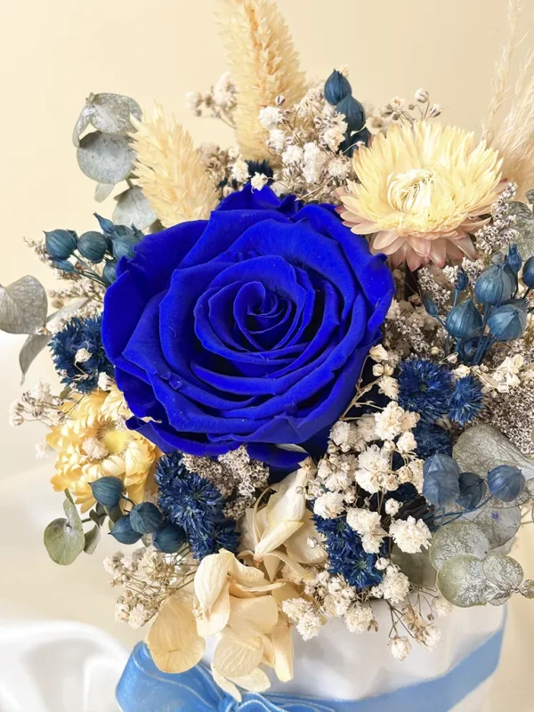 rosa azul preservada rosa azul preservada